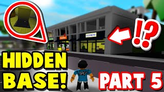 Criminal SECRET BASE in Roblox Brookhaven  ALL SECRET LOCATIONS [upl. by Nhoj240]