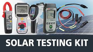 Megger Solar Testing Kit [upl. by Ardle]