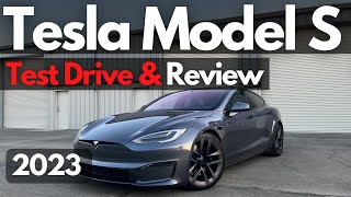 2023 Tesla Model S Refresh Test Drive amp Review [upl. by Paddy]