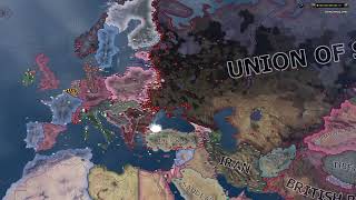 Dont open so much fronts  Hoi4 TImelapse [upl. by Descombes]