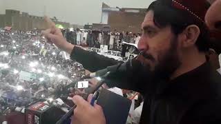 Manzoor Pashteen Speech Peshawar Speech 2018 [upl. by Ylrahc]