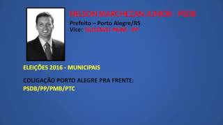 Eleições 2016  Jingle Nelson Marchezan Jr PSDB  Prefeito Porto AlegreRS [upl. by Stillman]