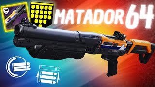 MATADOR 64 Destiny 2 I REGRESA amp Mejor que NUNCA Review  God Roll [upl. by Anaud109]