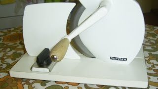 Test Funktionsprüfung JUPITER Allesschneider BrotschneiderFood Slicer [upl. by Uria]