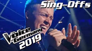 Simon amp Garfunkel The Sound Of Silence David Maresch  The Voice of Germany 2019  SingOffs [upl. by Adlee421]