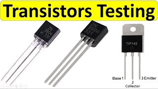 How to test transistor with multimeter THT transistor testing [upl. by Ainegue416]