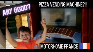 Pizza Vending Machine in France Review  Is it any good [upl. by Newberry]