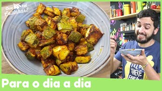 Abobrinha com páprica assada na airfryer  Receitas na Airfyer [upl. by Aidualc]