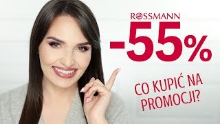 CO KUPIĆ NA PROMOCJI W ROSSMANNIE  55 na Makijaż  KWIECIEŃ 2019 [upl. by Putnem]