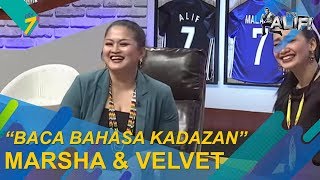 Ketemu Tetamu  Marsha dan Velvet baca lirik lagu Alif dalam bahasa KadazanDusun  Its Alif [upl. by Lamphere]