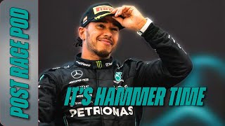 Its Hammer Time Lewis Hamilton Wins For The 9th Time at Silverstone  British GP Post Race Pod [upl. by Yniar]