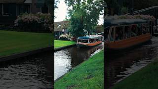 Explore peaceful Giethoorn Village in The Netherlands 🇳🇱 giethoorn netherlands travel nature [upl. by Vasti]