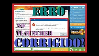 erro minecraft glfw error 65543 PARTE 1 [upl. by Maxentia]