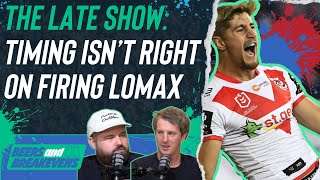 The Late Show NRL Supercoach Qs timing isnt right for firing Lomax [upl. by Assilav63]