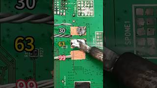 The number is given on the pcb here the number means how much flux is in the solder wire [upl. by Engamrahc25]