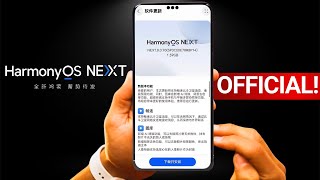 Huawei HarmonyOS NEXT  WHICH DEVICES ARE ELIGIBLE [upl. by Gilder]