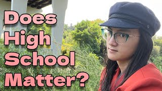 Why High School grades dont matter kind of  A Talk in the Park [upl. by Llehcal]