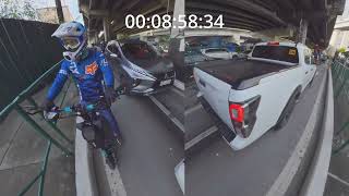 Using Electric Scooter during Rush Hour in EDSA [upl. by Singh]