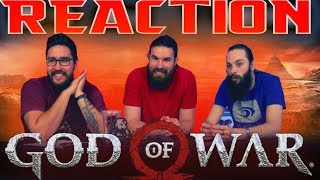 God of War – Story Trailer PS4 REACTION [upl. by Yekcir]