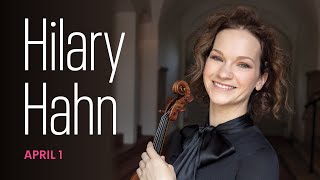 Hilary Hahn in recital Symphony Center [upl. by Eneliak130]