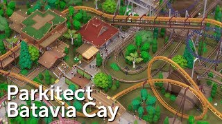 Parkitect Campaign Part 11  Batavia Cay  Roller Coaster Island [upl. by Elora977]