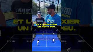 La technique de lentonnoir au Padel  Tu connais [upl. by Dewees]