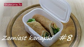 4 przekąski do pracy Zamiast kanapki 8  SkutecznieTv HD [upl. by Dnomar]