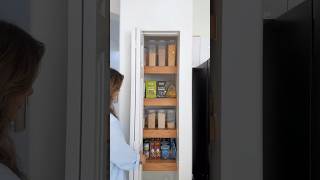 upgrade your PANTRY with these DIY 20 faux wood shelves ✨pantrymakeover diy homehacks [upl. by Joel]