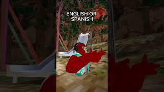 english or spanish 😈 gorillatag gtag vr shortsyoutube [upl. by Chaille]