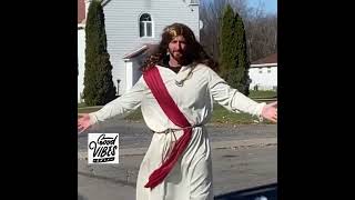 Jesus dancing for his up coming birthday christmas marrychristmas music dancing mrgoodvibes [upl. by Cicily]