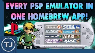 Every PSP Emulator In One Homebrew App [upl. by Nuoras]