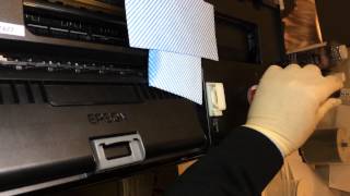 Epson R3000 Printhead Cleaning [upl. by Maxine684]