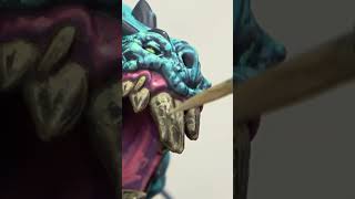 Step by step Golden Demon GOLD warhammer diorama miniaturepainting satisfying epic [upl. by Zenger]