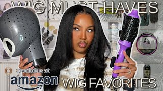 2024 AMAZON WIG MUST HAVES FOR BEGINNERS 2023 AMAZON WIG FAVORITES  ALWAYS AMEERA [upl. by Gyatt]