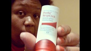 New fancy inhaler review proair dry powderNOT A DEMO JUST A REVIEW [upl. by Balcke868]