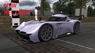 McMurtry Speirling  Goodwood 2023  New Record  Assetto Corsa [upl. by Ronnica210]