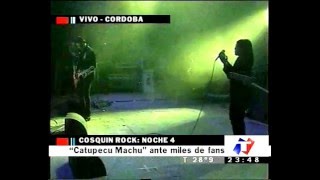 catupecu machu en vivo cosquin rock 2006 [upl. by Enyawd]