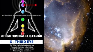 QIGONG MEDITATION and the power of THIRD EYE CHAKRA activation part 6 of 7 [upl. by Desdamonna]