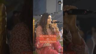 Live Musical Phera by Nitika Sharma in New Delhi musicalphera weddingmantra [upl. by Atteuqihc]