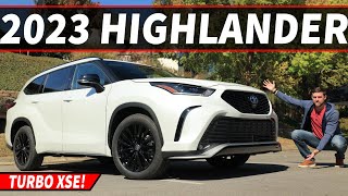 Tested The 2023 Toyota Highlander XSE  How Good is the TURBO [upl. by Saw]