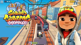 SUBWAY SURFERS GAMEPLAY PC HD 2023  COPENHAGEN  JAKE SUPER SURFER BOARD [upl. by Spielman]