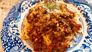 Spaghetti bolognese quick and easy [upl. by Dichy]