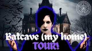 My Goth Home  Gothic House Tour [upl. by Rehpotsirc]