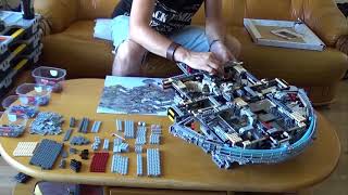 LEGO speedbuild set 75192  Millennium Falcon [upl. by Austen]