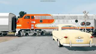 1954 DOWNSTATE ILLINOIS ATCHISON TOPEKA amp SANTA FE F3 ABBA CHIEF WESTBOUND [upl. by Wolgast868]