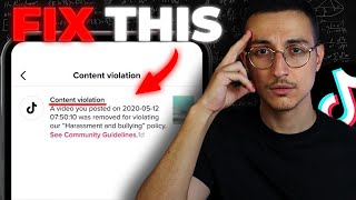 How To FIX amp AVOID TikTok Guidelines Violations in 2023 the only video you need [upl. by Beilul845]