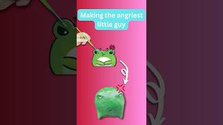 I made the angriest little frog🐸😠 [upl. by Almita]