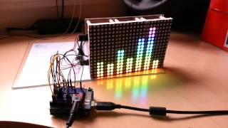 LED Matrix Equalizer [upl. by Farrell]