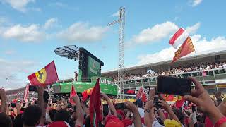 🔥Italian anthem at podium Monza 2019 🇮🇹🇮🇹🇮🇹 [upl. by Kipp]