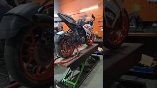 Ktm service center  durgapur 👌🏍️🏍️🏍️😍 ktm ktmrc rc125 ktmrc bs6 servicecenter rc durgapur [upl. by Oidale]